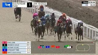 Gulfstream Park Carrera 1 - 18 de Junio 2023