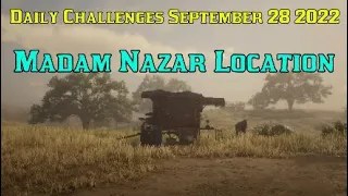 Red Dead Online Daily Challenges Madam Nazar Location September 28 2022 RDR2 Online #rdr2online #RDO