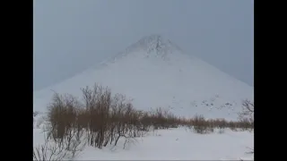 Бивуак зимой, в верховьях р. Манарага.