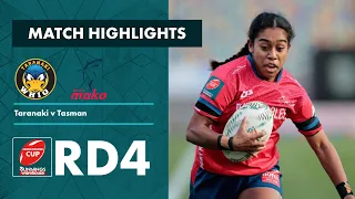 RD 4 HIGHLIGHTS: Taranaki v Tasman (Farah Palmer Cup 2023)