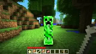 Как приручить крипера в Minecraft