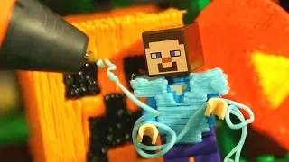 LEGO Minecraft Stop Motion Animation & 3D Pen Art - Compilation