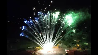 2022 4th of July Fireworks - Drone View