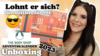 Lohnt er sich ? 😎 The Body Shop Adventskalender | der mittlere | 25 Türchen UNBOXING