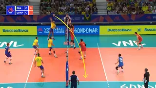 Craziest Angles Of Attack in Volleyball History !!!