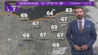 Northeast Ohio weather forecast: Lingering rain on Thursday