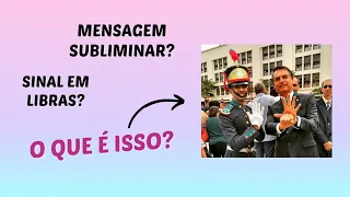 Que sinal é esse que o Bolsonaro fez?