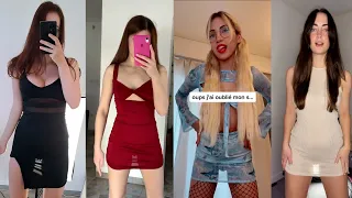 Tiktok Transparent Dress Challenge #tiktok #dress #tiktokvideo