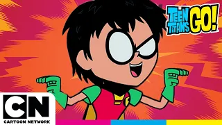 I migliori 10 momenti di ROBIN | Teen Titans Go! | Cartoon Network Italia