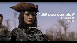 #Fallout4 [ Will you comply? ] No Commentary