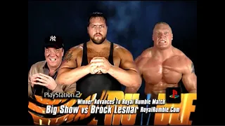 Story of Big Show vs Brock Lesnar | Royal Rumble 2003