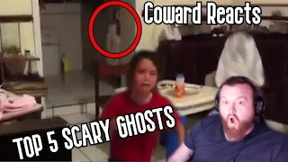 I THOUGHT THIS WAS GOING TO BE SCARY || First Time Reacting to Ghosts Caught on Camera? Nuke's Top 5