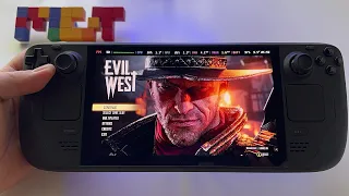 Evil West | Steam Deck OLED handheld gameplay | Steam OS