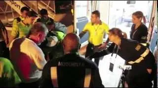 Emotional scenes as team mates greet Neymar at Brazil base"