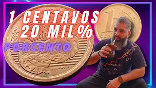 MOEDA DE UM CENTAVOS | Plano Real 2001.