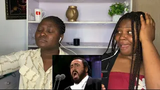 I MADE MY FRIEND REACT TO Luciano Pavarotti sings "Nessun dorma" and it was priceless