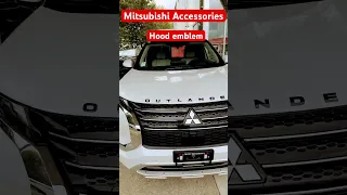 2024 Mitsubishi Outlander accessories - hood emblem #shorts