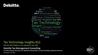 Tax Technology Insights #12