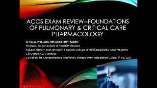 Heuer_ACCS Foundations of Pulmonary & Critical Care Pharmacology