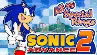 Sonic Advance 2 - All 98 Special Rings