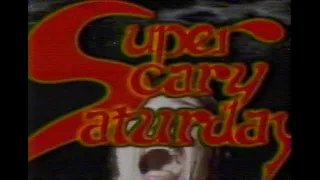 TBS SuperStation's Super Scary Saturday opening featuring King Kong, Phantom/opera, Gargoyles, etc.