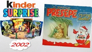 Ретро Kinder Surprise 2002  il Magico Precepe (Италия) | Рождество Диорама IL MAGICO PRECEPE 2002