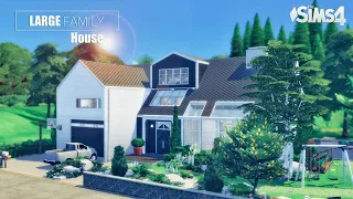 Large FAMILY 🍼 House | Cozy Interior | NoCC | THE SIMS 4 | Stop Motion