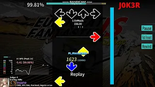 [Etterna] Killing My Love - 99.81% AAA! BF One Great (16.59 Score) No.1