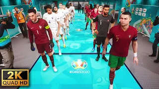 🔥 Portugal vs France ⚽ EURO 2020 • PES 2021 - Next Gen Realism Mod Gameplay - Puskas Arena