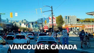 Vancouver Canada  - City Driving Tour on Oct 25 2023