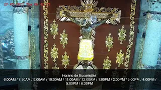 Eucaristia  Jueves  27 de Mayo de 2021 - 6:00  am Basílica  Señor de los Milagros de Buga.