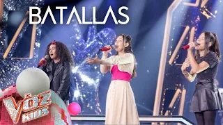 María, Natalia e Isabella cantan 'Oye' - Batallas | La Voz Kids 2024