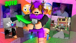 I REACTED to OLD VIDEOS of ME in MM2.. 😂 (Murder Mystery 2) *Funny Moments*