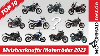 Meistverkaufte Motorräder 2023 in Deutschland | Top 10