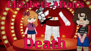 Elizabeth Afton’s Death || ‼️ Loud Noise || Really Short || Gacha FNaF