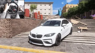 Driving test BMW M2 - Forza Horizon 5 | Logitech g29 + shifter gameplay