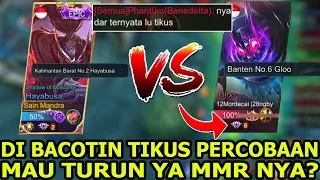 NYADAR TERNYATA LU TIKUS PERCOBAAN ! GILA DI REMEHIN TIM TOP GLOBAL GLO ! OKE LAH - Mobile Legends