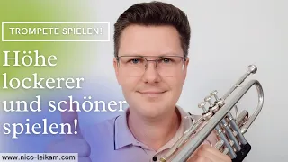 Better to play high! | so you can play the trumpet better, higher and longer | Practice tip