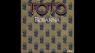 TOTO / ROSANNA / 1982 / A-SIDE /7'' VINYL / 80'S