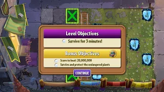 PvZ 2, Penny's Pursuit: Event 60, Level 1 (Week 75), Extra Hot (3 Chilies), All Objectives!