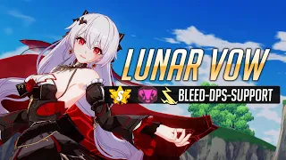 Honkai 7.0 - LUNAR VOW GAMEPLAY - S-rank Lightning Bleed DPS Support