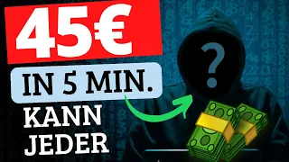 KANN JEDER: 45€ IN 5 MINUTEN  als Anfänger online Geld verdienen 😍💰 Affiliate Marketing Anleitung