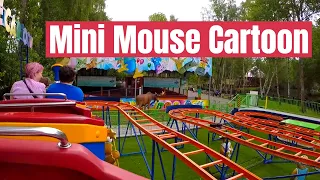 Mini Mouse Cartoon On Ride POV - Parc Saint Paul