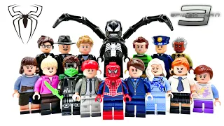 LEGO Spider-Man 3 How To Build ALL MAIN CHARACTERS 🕷