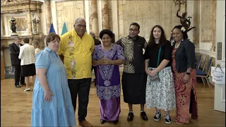 Fijian President officiates at the commemorative celebrations reception