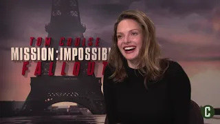 rebecca ferguson laughing for 53 seconds straight