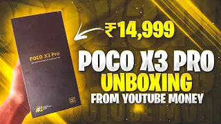 POCO X3 PRO - UNBOXING | POCO X3 PRO UNBOXING FROM FLIPKART SALE | AT ₹14,999 | GAMERXAK