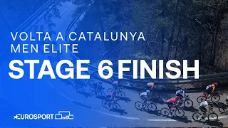 Queen stage delight in Catalunya 🏔️ | Stage 6 Finish Volta a Catalunya 2024 | Eurosport Cycling