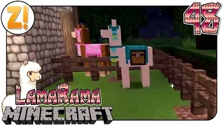 Minecraft LamaRama [v1.11]: Und da sind die Paddocks fertig! #48 | Let's Play Together [DEUTSCH]