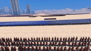 MEDIEVAL ARMY HOLDING GROUND AGAINST 75,000 RUNNER ZOMBIES ULTIMATE EPIC BATTLE SIMULATOR UEBS